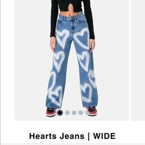 Adika Heart Jeans BRAND NEW